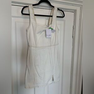 love, Fire White Mini Dress